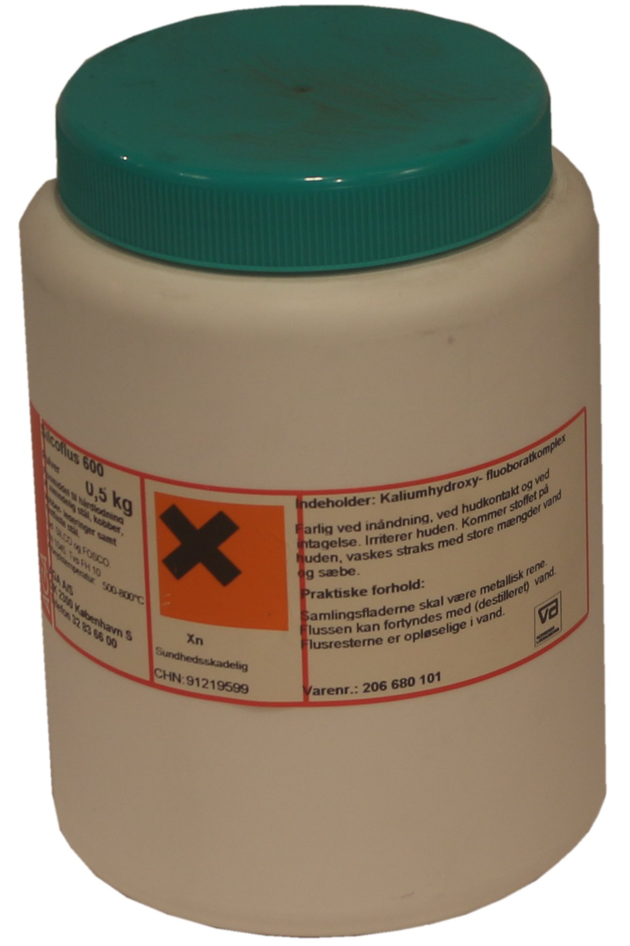 Silcoflus 600 pulver, 0,5kg bøtte